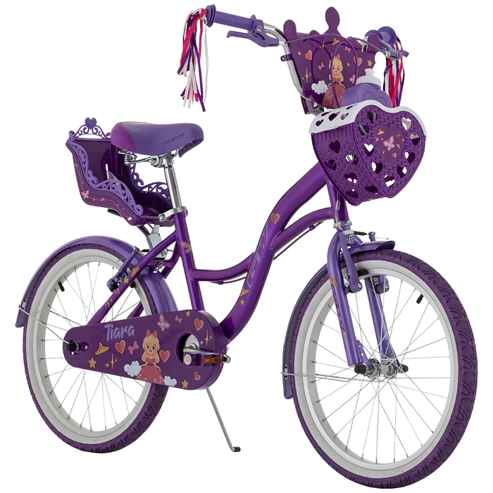 BICICLETA GW RIN 20 TIARA INFANTIL MORADA – GW – Bicicletas | Ciclo La Paz Barranquilla