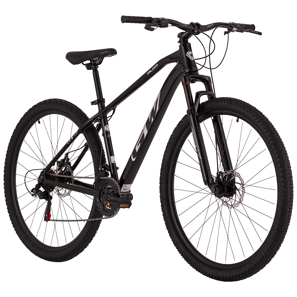 BICICLETA GW RIN 29 FALCON 3X8VEL MTB ALUMINIO TALLA-M NEGRO-GRIS PLATA – GW – Bicicletas | Ciclo La Paz Barranquilla