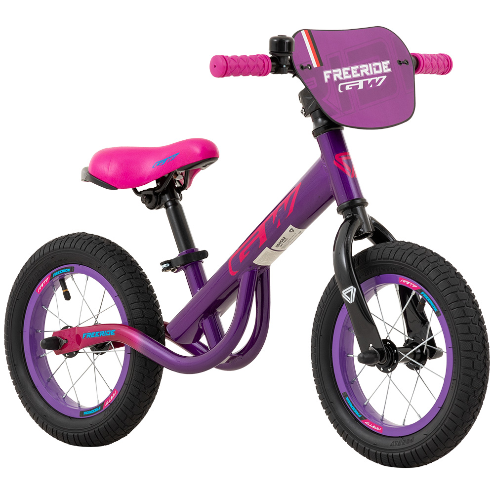 BICICLETA GW RIN 12 PUSHBIKE FREERIDE NIÑA MORADO-MAGENTA – GW – Bicicletas | Ciclo La Paz Barranquilla