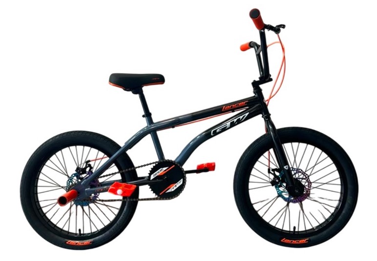 BICICLETA GW RIN 20 LANCER BMX F.DISCO GRIS-NEGRO – GW – Bicicletas | Ciclo La Paz Barranquilla