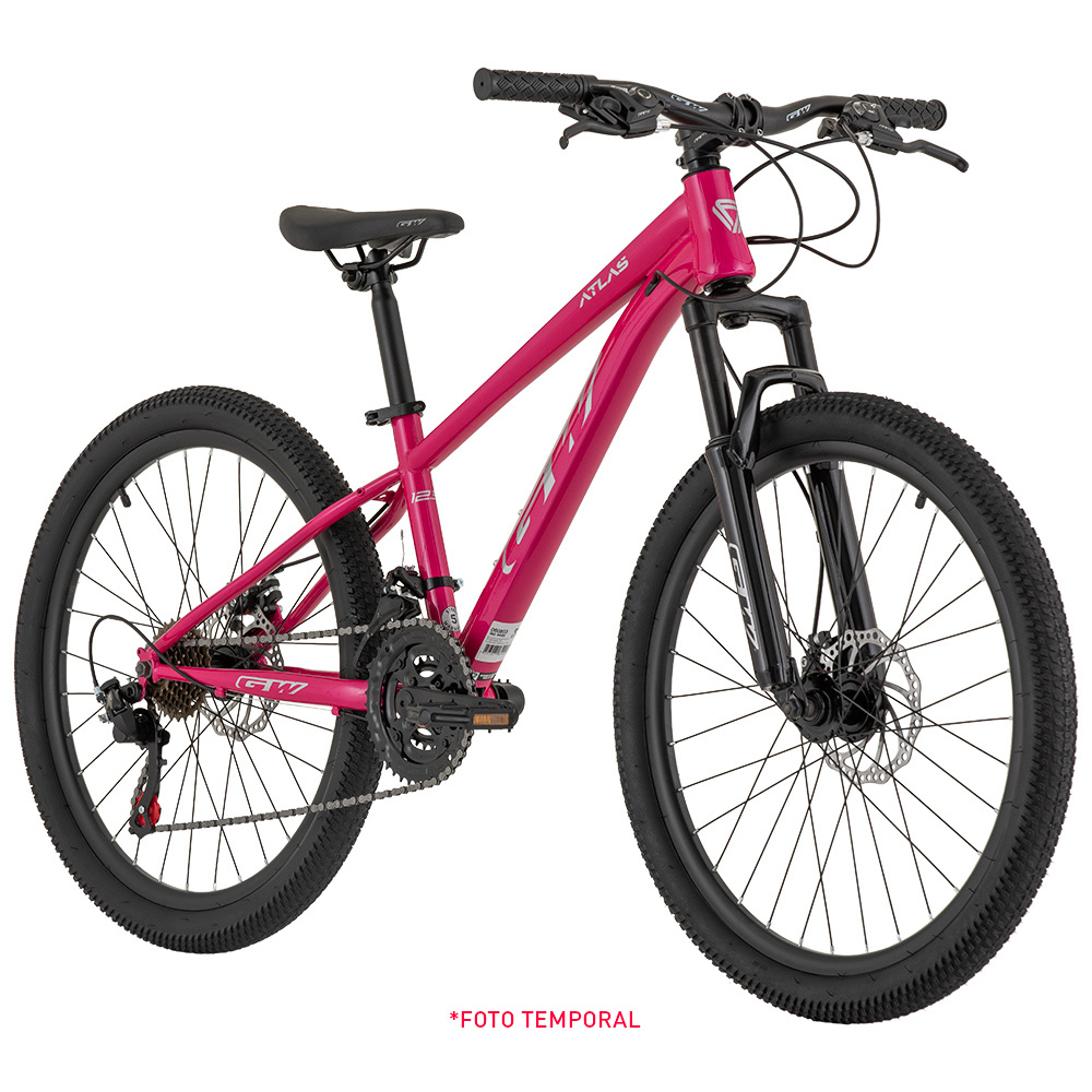 BICICLETA GW RIN 29 ATLAS MTB 3X7 VEL TALLA-L ACERO FUCSIA – GW | Ciclo La Paz Barranquilla