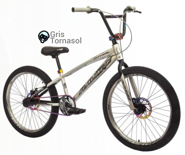 BICICLETA ONTRAIL RIN 24 RAVAGE F.DISCO MECANICO GRIS - TORNASOL