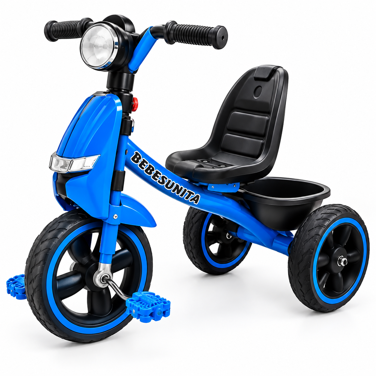 TRICICLO INFANTIL BEBESUNITA AZUL – BEBESUNITA – TRICICLOS | Ciclo La Paz Barranquilla